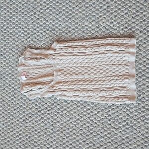 Women's Polyester Pink Lily Brand Sweater Tank